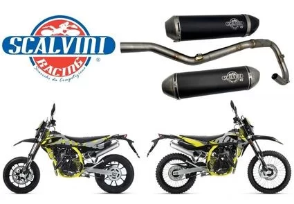 Echappements pour SWM RS/SM 125 R 2017-2020