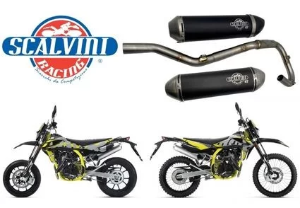 Exhausts for SWM RS/SM 125 R 2017-2020